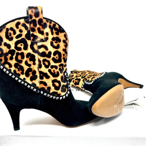 Marc Jacobs Women's Georgia Studded Cowboy Western Size 7 Women's Boots - Picture 2 of 4